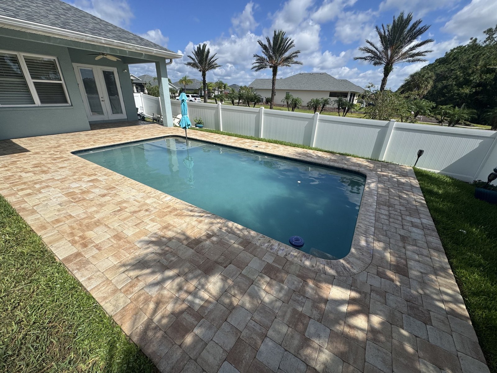 After pressure washing photo for Project 01