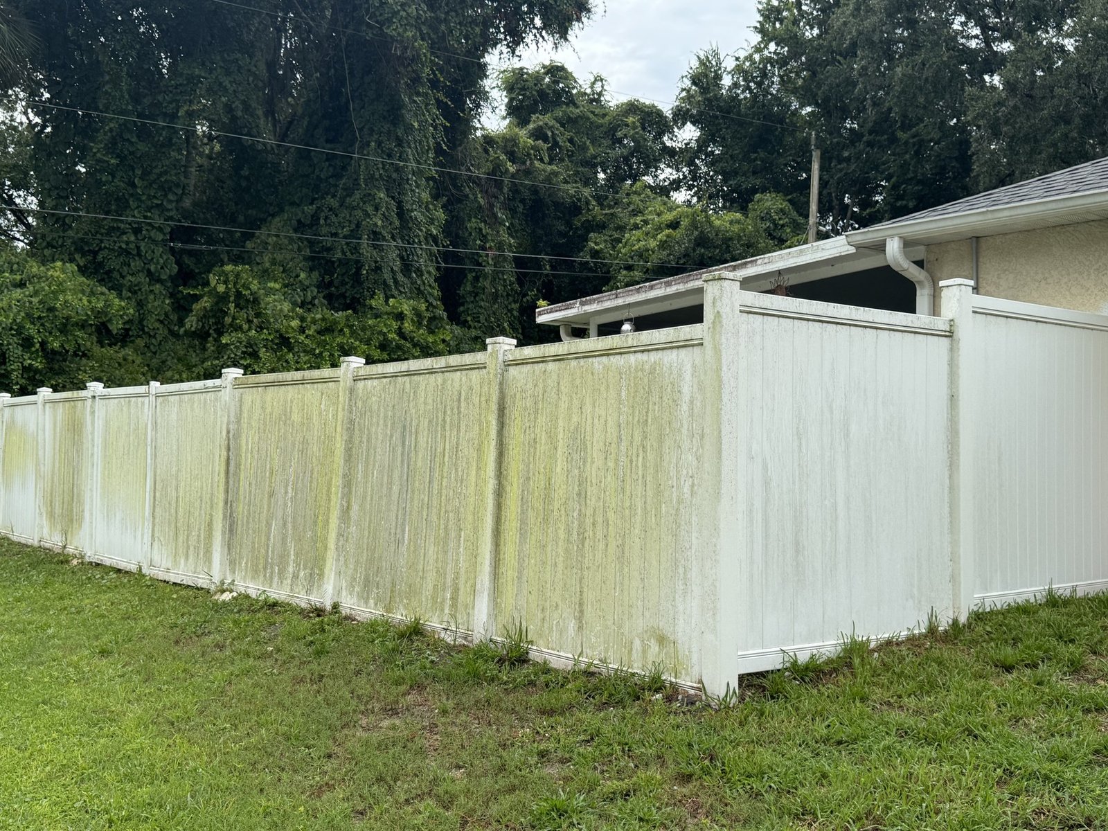 Before pressure washing photo for Project 03