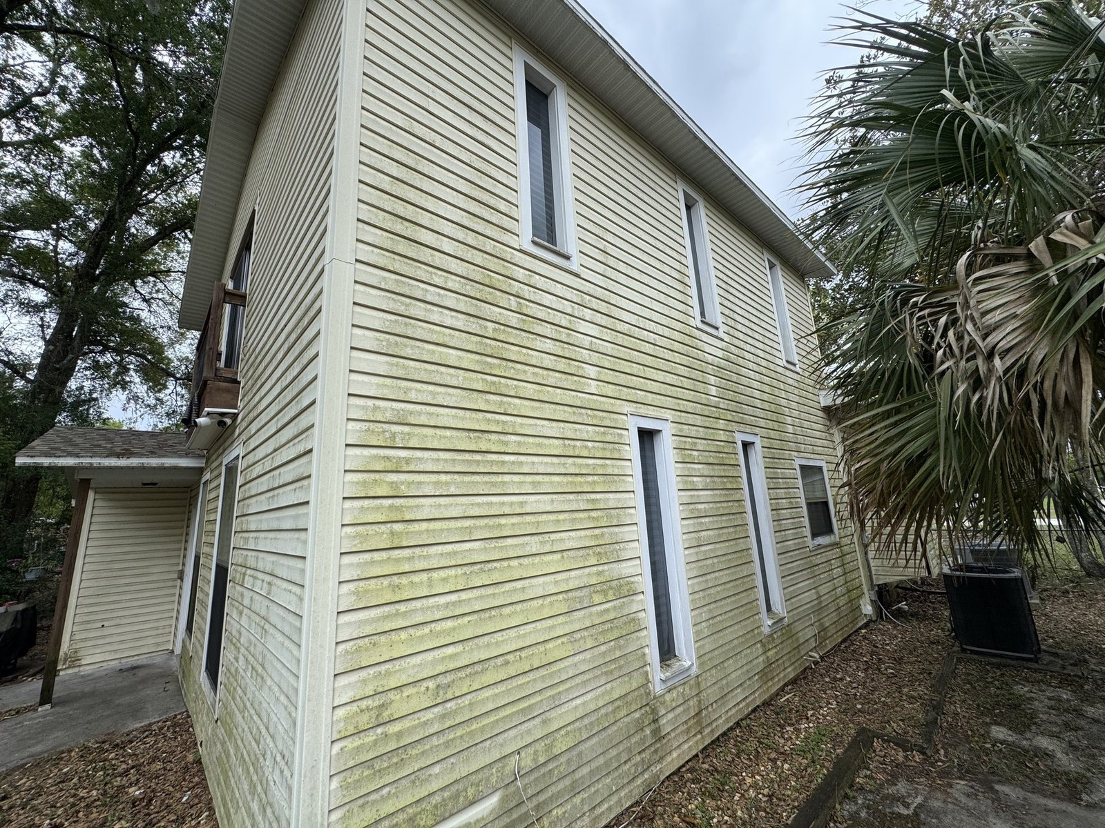 Before pressure washing photo for Project 10